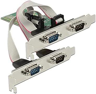 Delock 89557 Internal Serial Interface Cards/Adapter Interface Cards/Adapters (PCI-E Serial Low Profile – RS-232 – ASIX AX99100 256 W)