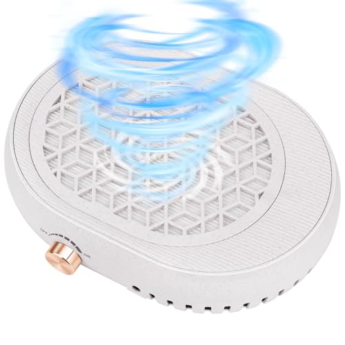 Coletor de pó de unha para tecnologia de unhas, aspirador de pó compacto, ventilador turbo, silencioso e poderoso, extrator de detritos para polimento de unhas de acrílico, filtro reutilizável