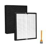 AP303 H14 Air Replacement Fi-lter Compatible with Day*ette AP303/304 Air Purifier,H14 HEPA Filter with 3 Stage Filtration, 2 Pack