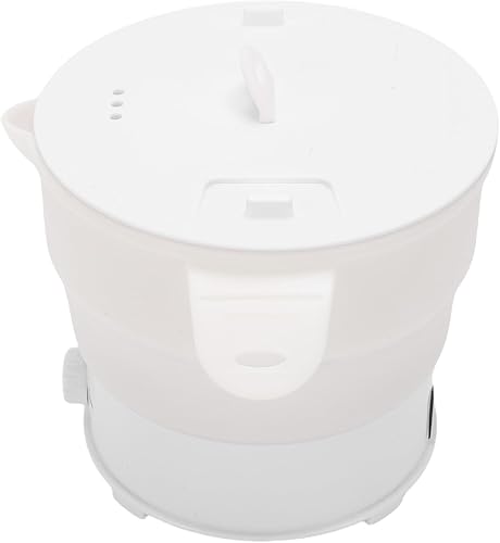 Pssopp Cocina eléctrica plegable de ramen multifunción, fácil de plegar, ahorro de espacio, material de silicona, olla caliente de viaje