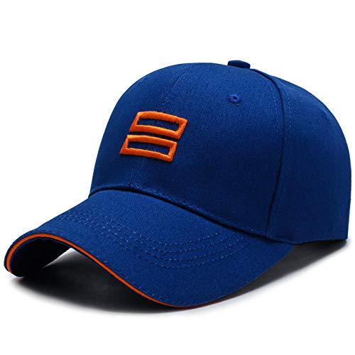Preisvergleich Produktbild Axlgw Baseballmütze für Herren, Winter, Frühling, Herbst, verstellbar, mit Stickerei, für Männer und Frauen, taktische Snapback-Hut, blau, verstellbar