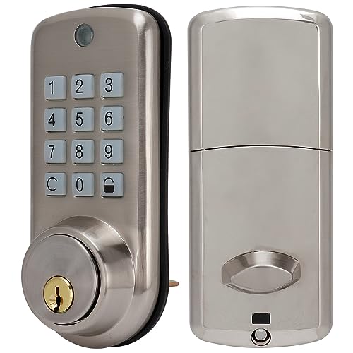 Serrure de porte intelligente à code et clé pour ne plus jamais perdre vos clés - 5