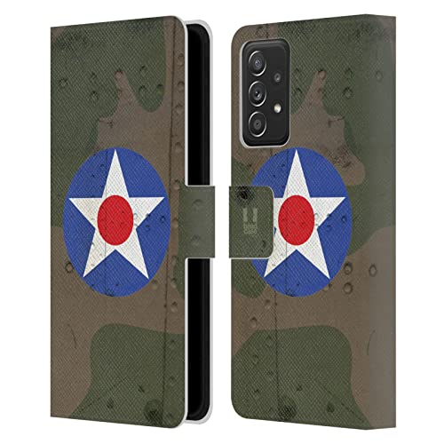Coque Samsung Galaxy A53 5G étui portefeuille cuir protection rabat Head Case Designs