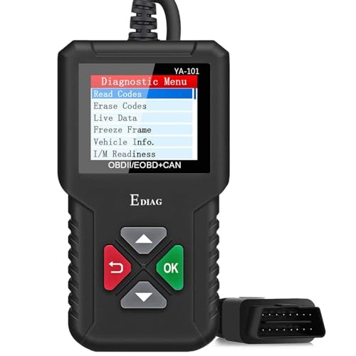 2024 Ver. EDIAG OBD2 Scanner YA101 Auto Code Reader for Check Engine