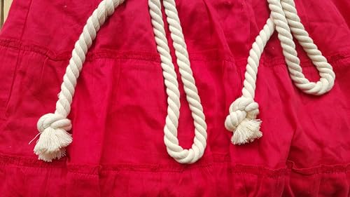 Versatile Handmade Bohemian Rope Belt for All - Adjustable Cotton Braided Sash with Tassels and Woven Design for Dresses, Robes, and Beachwear - Image 7