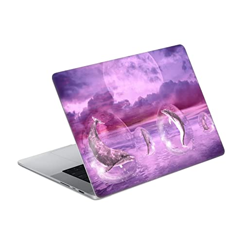 Autocollant Dauphins Simone Gatterwe pour MacBook Pro 14 A2442