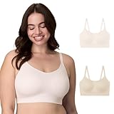 PLAYTEX Women's Wireless Bra Pack, Plus-Size Bras Available, Moisture-Wicking,...