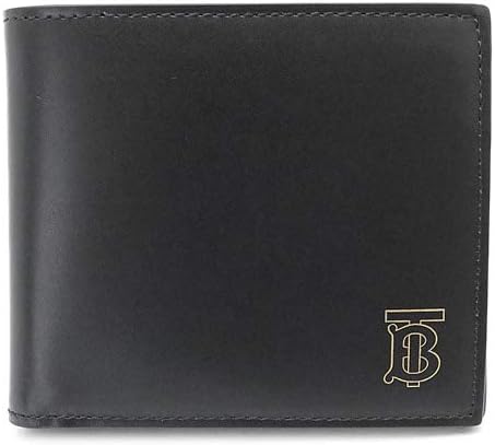 Amazon バーバリー 折財布 A11 Black メンズ 財布 二つ折り 小銭入れなし Burberry Tbモノグラム レザー ブラック 黒 並行輸入品 財布