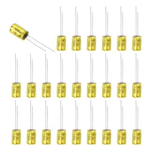 Condensateurs aluminium 15 uF 100V MECCANIXITY haute fidélité pour haut-parleur