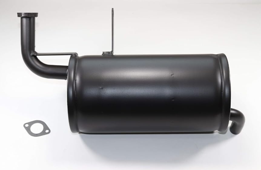 Exhaust/Muffler Compatible with Kawasaki Mule 520/550 - Replaces 18090-1556 & 11060-2079 (Gasket)