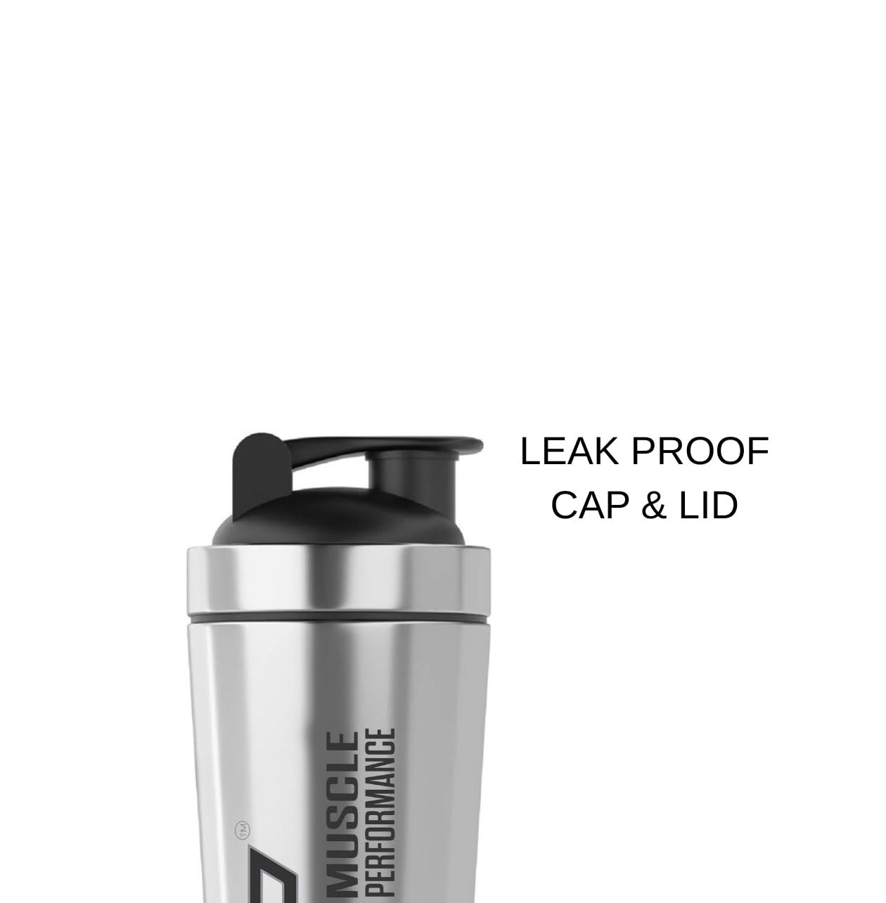 Shaker à protéines en acier inoxydable 739 ml