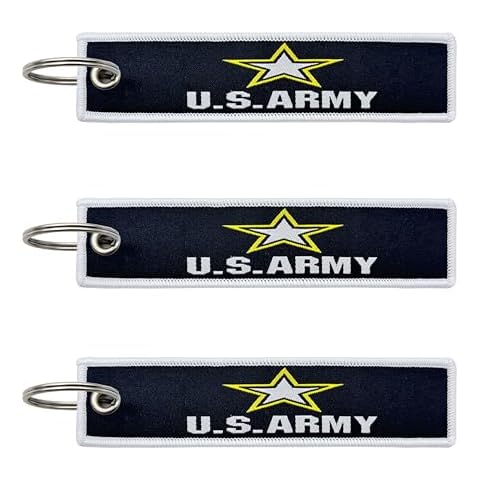 LLBFHH Military Flag Keychain Set Cover