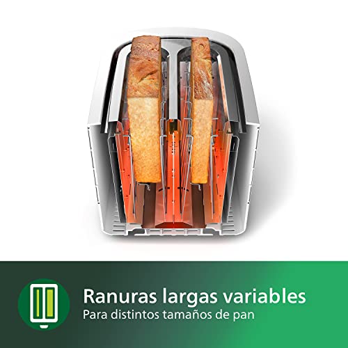 Philips-Tostadora-2-Ranuras-8-Ajustes-Rejilla-Calientabollos-Descongelacion-Elevacion-Alta-Apagado-Auto-Blanco-HD258100