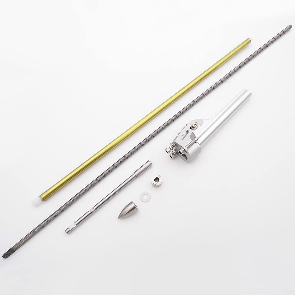 Arbre D'entraînement Flexible Pour Bateau RC – 4 Mm, Longueur 350 Mm, CW/CCW Avec Hélice Et Joint