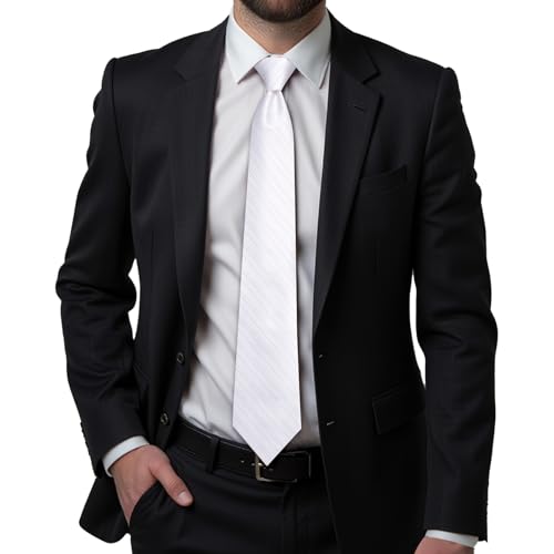 Image of Hi-Tie Men's Silk Ties Formal Woven Classic Necktie Pocket Square Cufflinks Lapel Pin Set Wedding Business