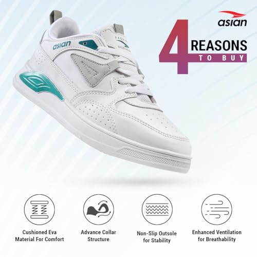 Image of ASIAN Men's TARZAN-11 Casual Sneaker Shoes with Synthetic Upper Lightweight Comfortable Mid Top Sneaker Shoes for Men's & Boy's