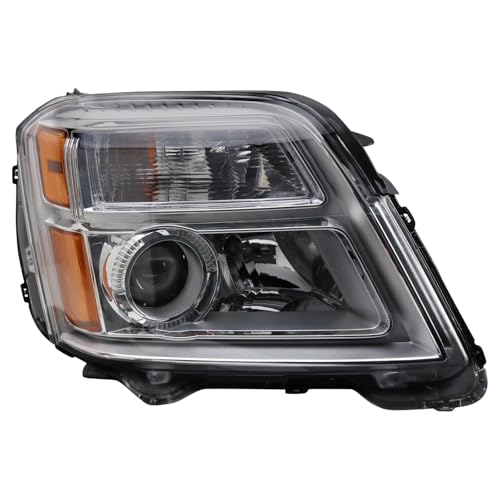 Image of TRQ Passenger Side Headlight Assembly Compatible with 2010-2015 GMC Terrain GM2503350