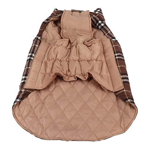 Jaqueta de inverno para cães, casaco grosso de inverno para cães de outono para cães grandes (5GG)