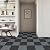 Alow Peel and Stick Floor Tile, Carpet Floor Tile Dark Grey,Self Adhesive Carpet Floor Tile Suit for kitcen,Bedroom or Ourdoor(13pcs,12inX12in)