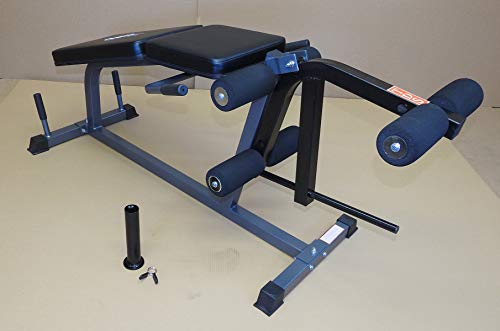 Leg Curl Extension Unit Finished in Grey