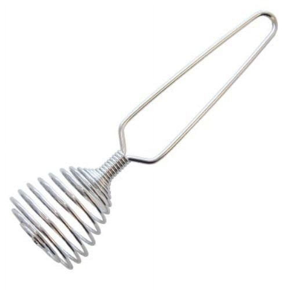 Silver 8 Inch Stainless Steel Spring Whisk Mini French Spring Coil Whisks Egg Whisk Wire Whip Cream Beater Kitchen Utensils for Stirring, Baking and Cooking, Cooking Utensils - Image 4