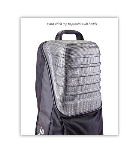 Samsonite The Protector Hardside and Softside Golf Travel Bag with Shark Wheels, Waterproof Exterior (Blue, One Size) - image 2