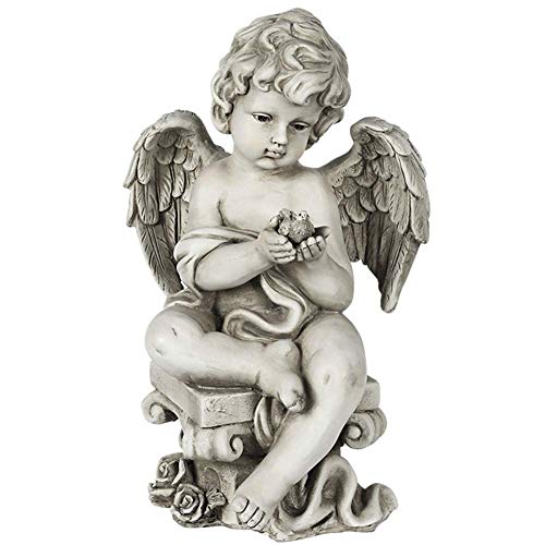 Cadeau religieux pour la maison sous forme de statue d'ange spirituelle en résine