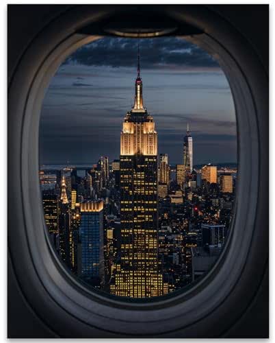 Amazon.com: First Class View of New York Poster - 11x14 Unframed ...