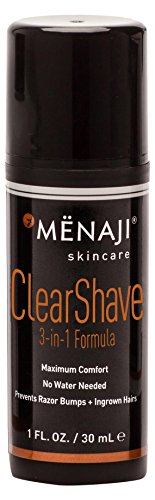 Mënaji Clear Shave 3-in-1 Formula, 1 Fl Oz