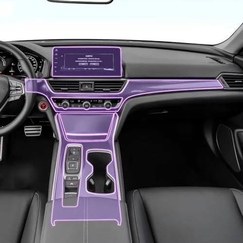 Film de protection console Honda Accord 2018-2022 anti-rayures transparent