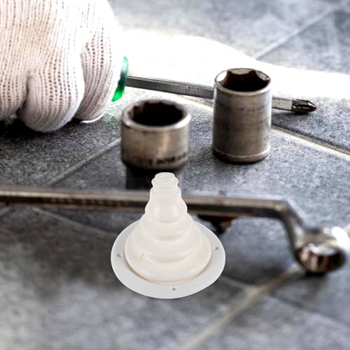 Fuelle protector para cable de dirección marino de goma Gatuida blanco para accesorios náuticos 4