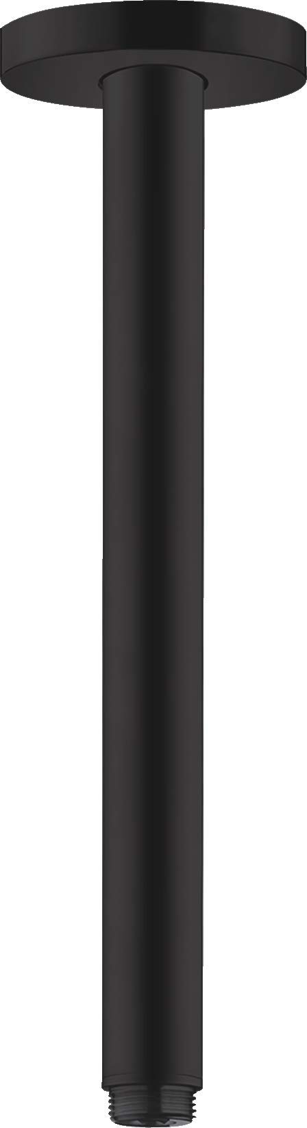 Hansgrohe Black Ceiling Connector S 30 Cm, Matt 27389670