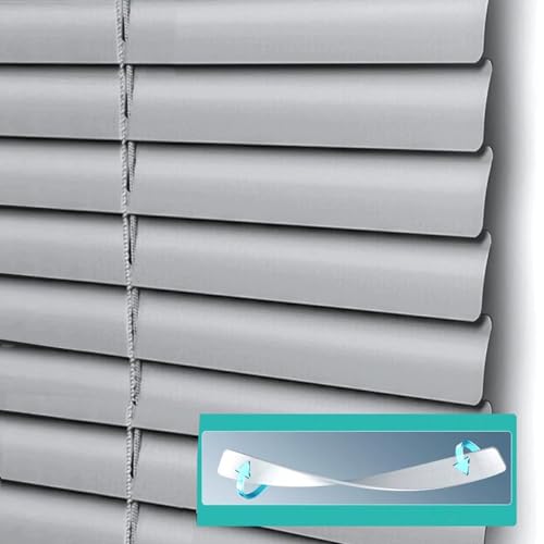 Persianas opacas de aluminio sin taladro para regular la luz en ventanas de casa 4
