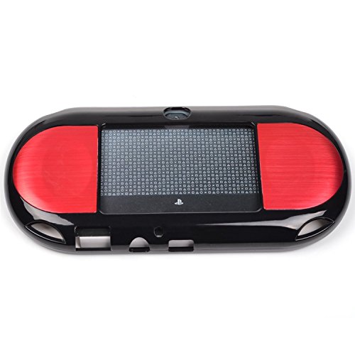 Szjay ® Metal Aluminum Metallic Protection Hard Case Cover For Playstation Ps Vita 2000 Slim (Red) #TOP1