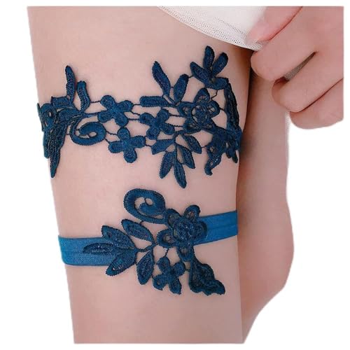 Ceinture extensible en dentelle porte-jarretelles anti-glisse de bal