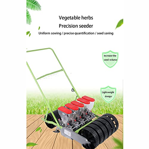 Sembradora manual de jardín para hortalizas y flores miniatura 2