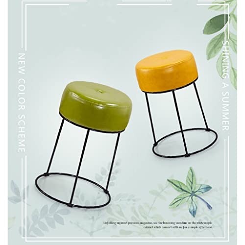 Tabourets de bar en fer forgé gris haute qualité style loft élégant - 7