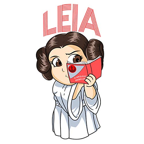 Camiseta Princesa Leia- Star Wars Feminina Branca Tamanho:P;Cor:Branco
