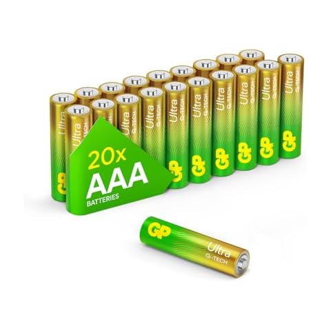 GP Ultra Alkaline AAA Batteries 20 Pack Cover