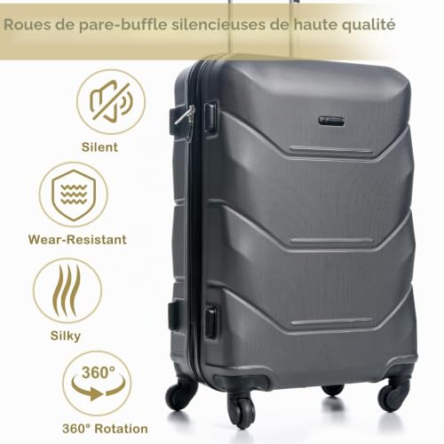 4 PiècesRoulette Valises de Remplacement, 50 mm x 18 mm – vue 3