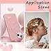 SUNNYCLUE 48Pcs 12 Styles Flat Back Bow Cabochons Bowknot Resin Charms Bulk Pink Bowties Shaped Scrapbooking Decor Cabochon for Phone Case Hairpins DIY Crafts Jewelry Making Embellishment Accessories