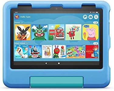 Amazon Kid-Proof Case for Fire HD 8 tablet | Only compatible with 12th-generation tablet (2022 release), Blue
