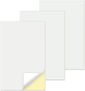 150 Sets 5.5X8.5 Inches Blank Carbonless Notepad, 2-Part Blank Carbonless Lab Notebook, Carbon Duplicate Copy Paper 50 Sets each Pad, 3 Pads