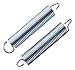C-257 Heavy Duty Stainless Steel Extension Springs - 2 Pack, 2 Inch Length, 0.257 Inch Diameter for Industrial and Home Use
