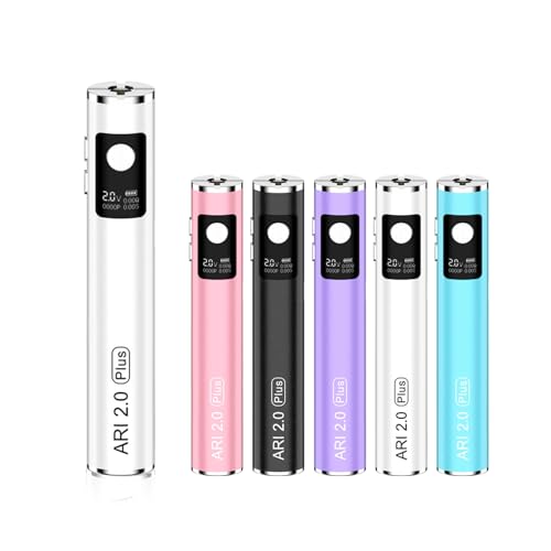 Yocan Ari 2.0 Plus Battery�i���J�� �A�� 2.0 �v���X�j�y���^ ���F�|���C�U�[ 510�K�i�Ή� 510�X���b�h 900mAh ��e�ʃo�b�e���[ Type-C�[�d OLED�f�B�X�v���C �d�������� ���K�i �R���p�N�g �����^�� �d