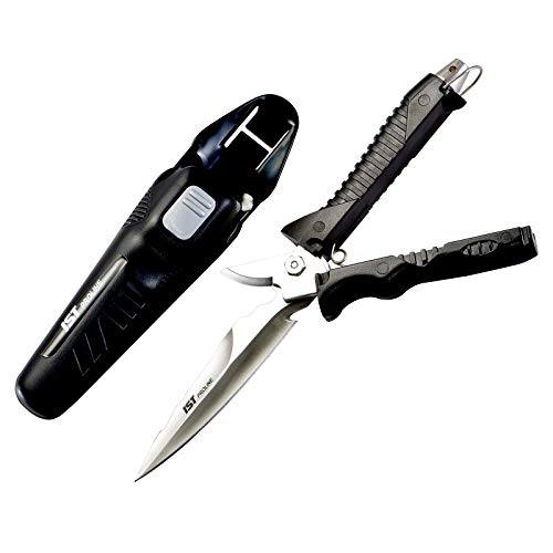 IST 420 Grade Stainless Steel Knife Scissors with pointed tip blade