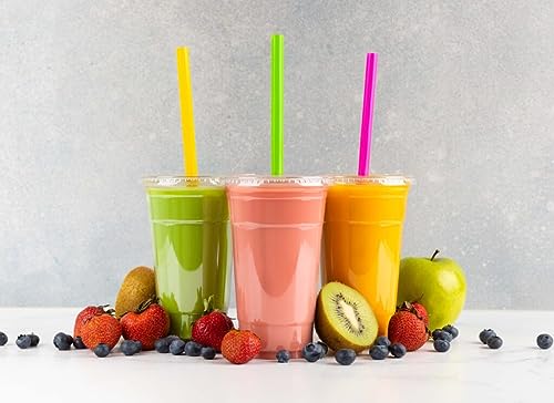 Pitillos plásticos desechables Smoothie 2400 unidades miniatura 3