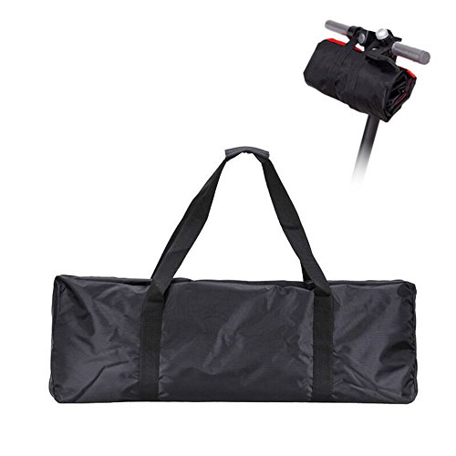 Lixa-da Portable Oxford Paño Scooter Bolsa Eléctrica Skateboard Bolsa de Transporte Compatible with M365 110 * 45 * 50 cm (Negro)