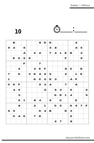 Livro Sudoku - Letras e Números 23: Nível Muito Difícil - O maior passatempo numérico do mundo!