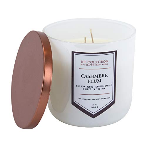 Chesapeake Bay Candle The Collection Two-Wick Scented Candle, Cashmere Plum #TOP1